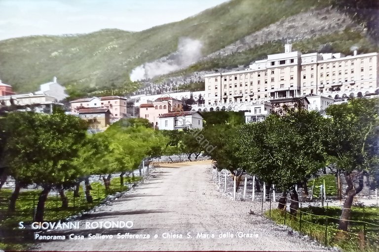 Cartolina - San Giovanni Rotondo - Panorama Casa Sollievo Sofferenza …