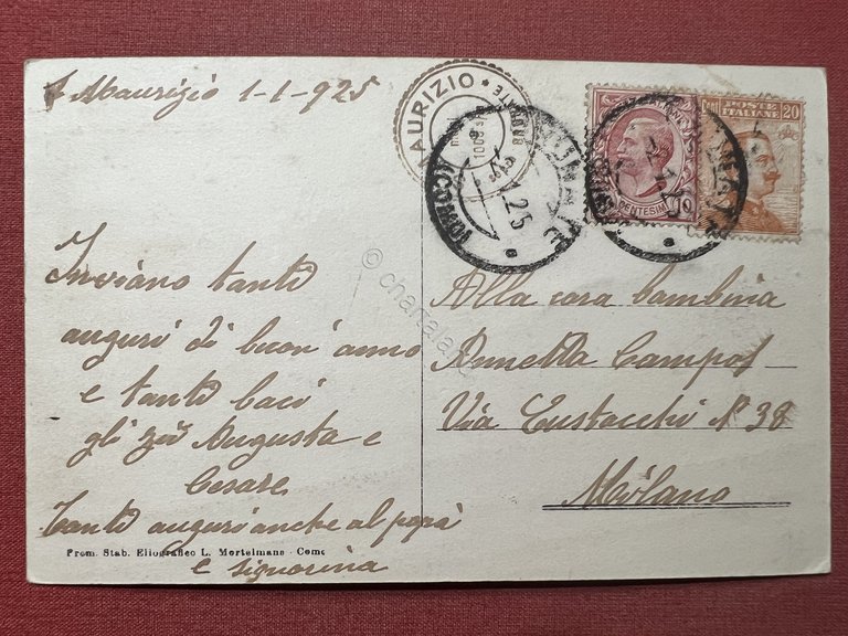 Cartolina - San Maurizio sopra Brunate ( Como ) - … | Immagine Gallery 2