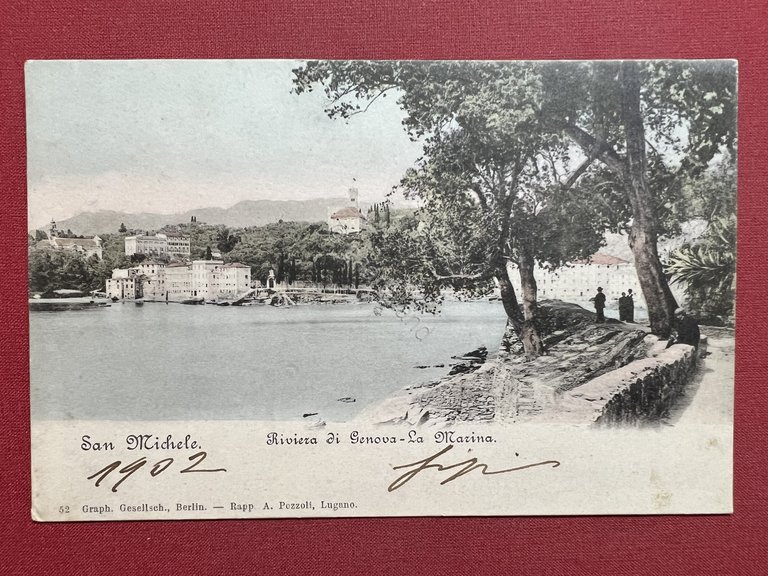 Cartolina - San Michele - Riviera di Genova - La … | Immagine Gallery 2