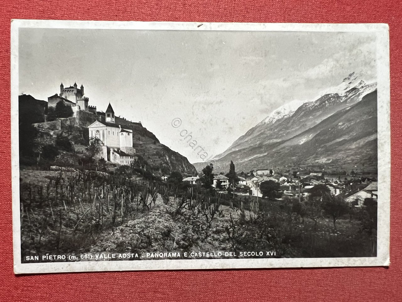 Cartolina - San Pietro ( Valle d'Aosta ) - Panorama …