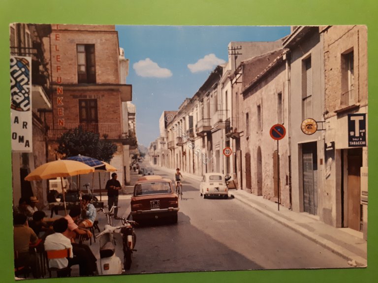 Cartolina - San Salvo ( Chieti ) - Corso Garibaldi …