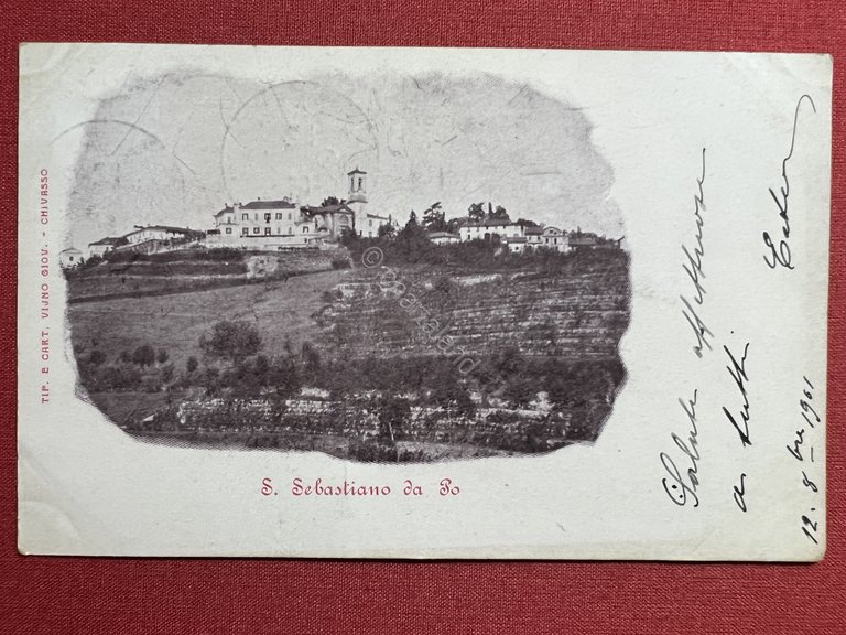 Cartolina - San Sebastiano Da Po ( Torino ) - …