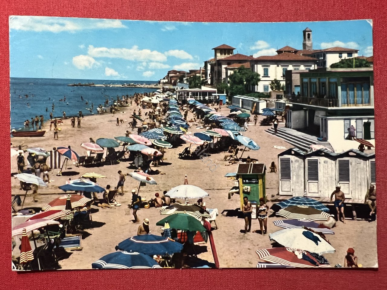 Cartolina - San Vincenzo ( Livorno ) - Spiaggia Bagni … | Immagine principale