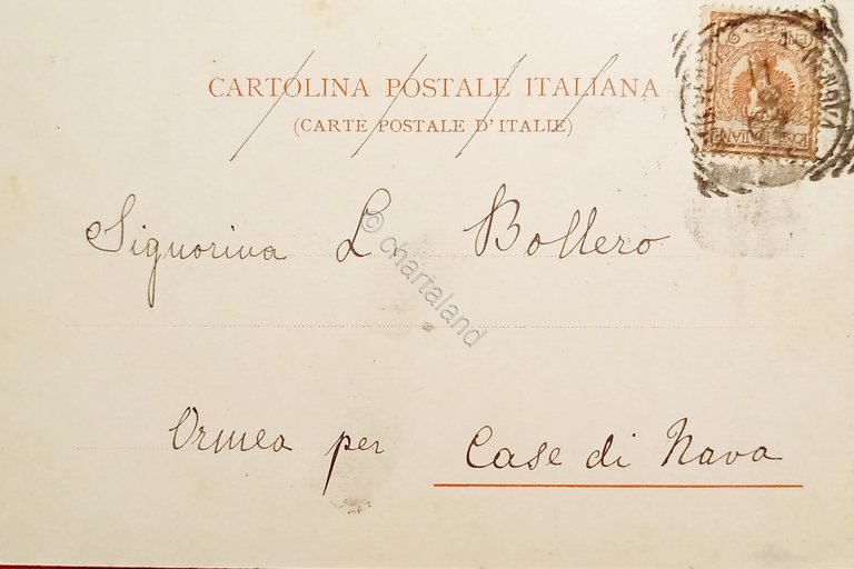 Cartolina - Sanremo - Vieux Pont - 1902