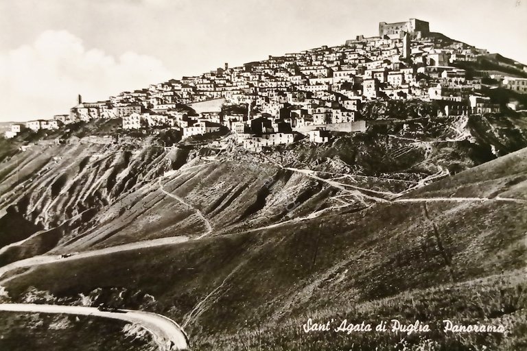 Cartolina - Sant'Agata di Puglia ( Foggia ) - Panorama … | Immagine Gallery 3