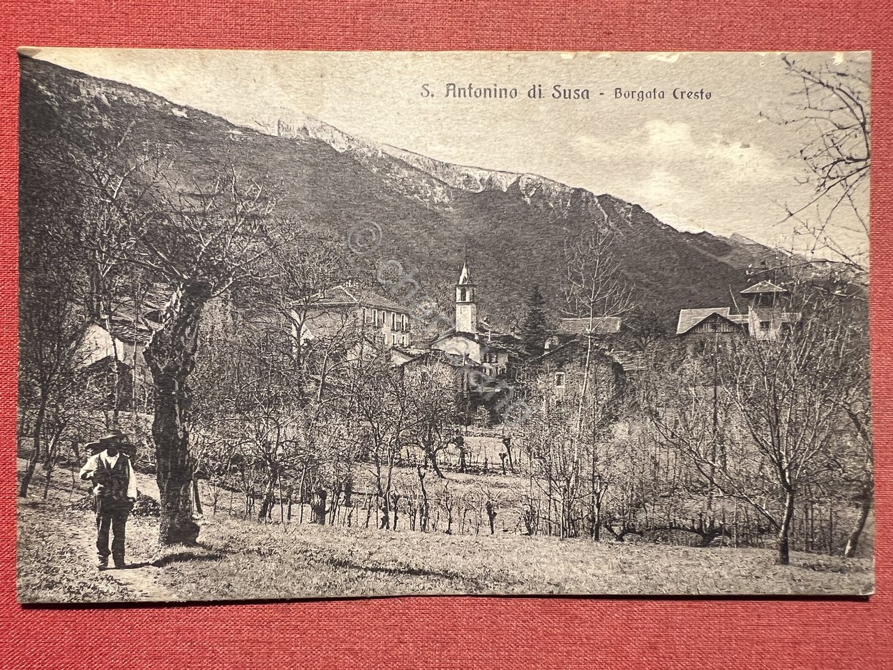 Cartolina - Sant'Antonino di Susa ( Torino ) - Borgata …