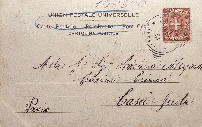 Cartolina - Santuario della Miracolosa Madonna della Bozzola di Garlasco …