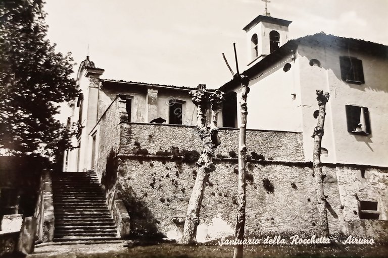 Cartolina - Santuario della Rocchetta - Airuno ( Lecco ) …