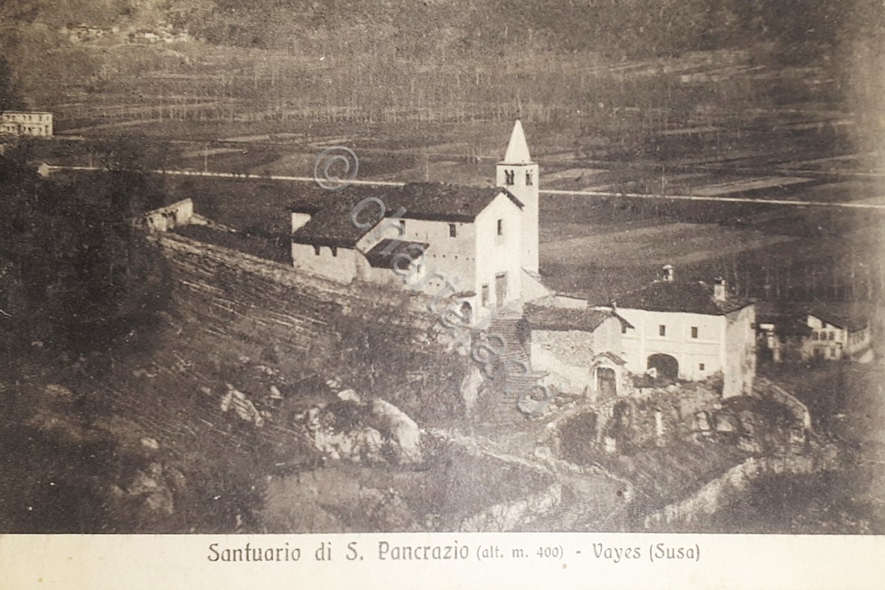 Cartolina - Santuario di S. Pancrazio - Vayes ( Susa …