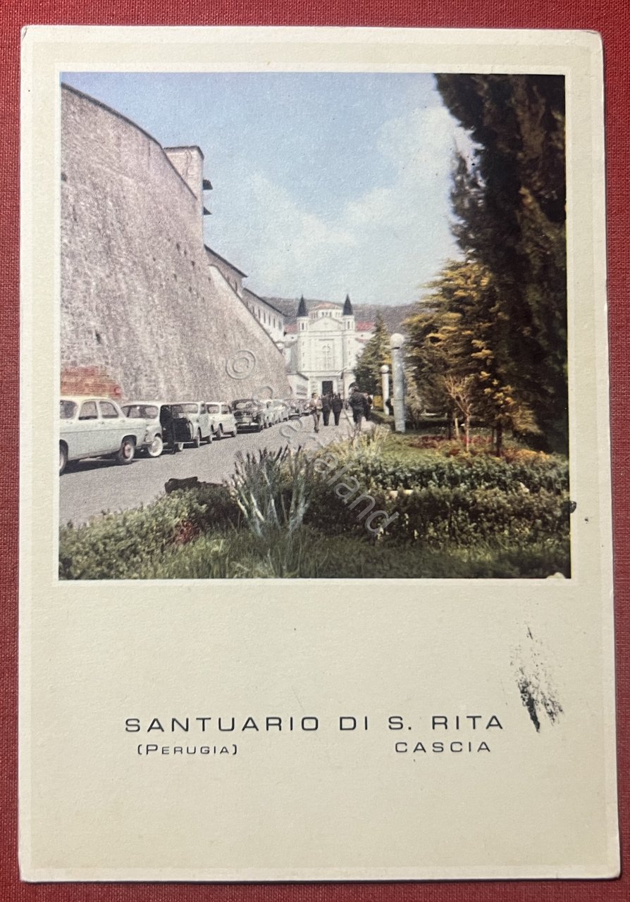 Cartolina - Santuario di S. Rita - Cascia ( Perugia …