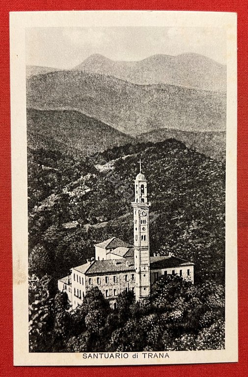 Cartolina - Santuario di Trana ( Torino ) - 1934