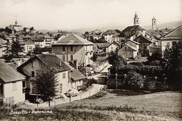 Cartolina - Sassello ( Savona ) - Panorama - 1954 …