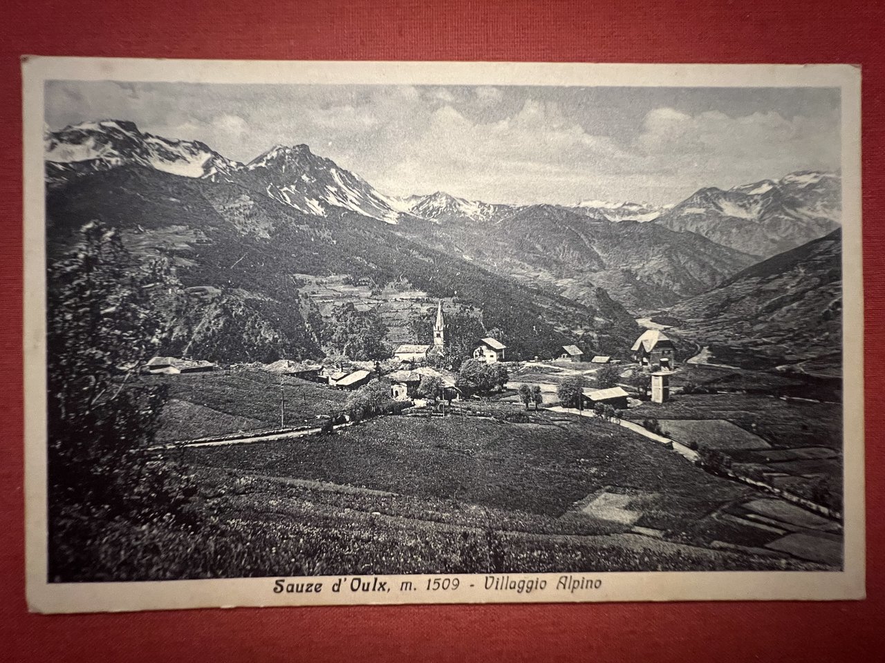 Cartolina - Sauze d'Oulx - Villaggio Alpino - 1934