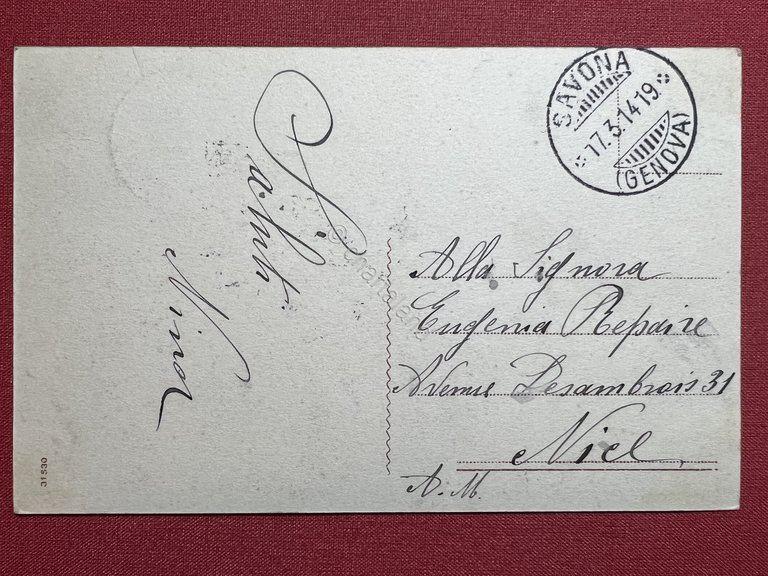 Cartolina - Savona - Panorama - 1914