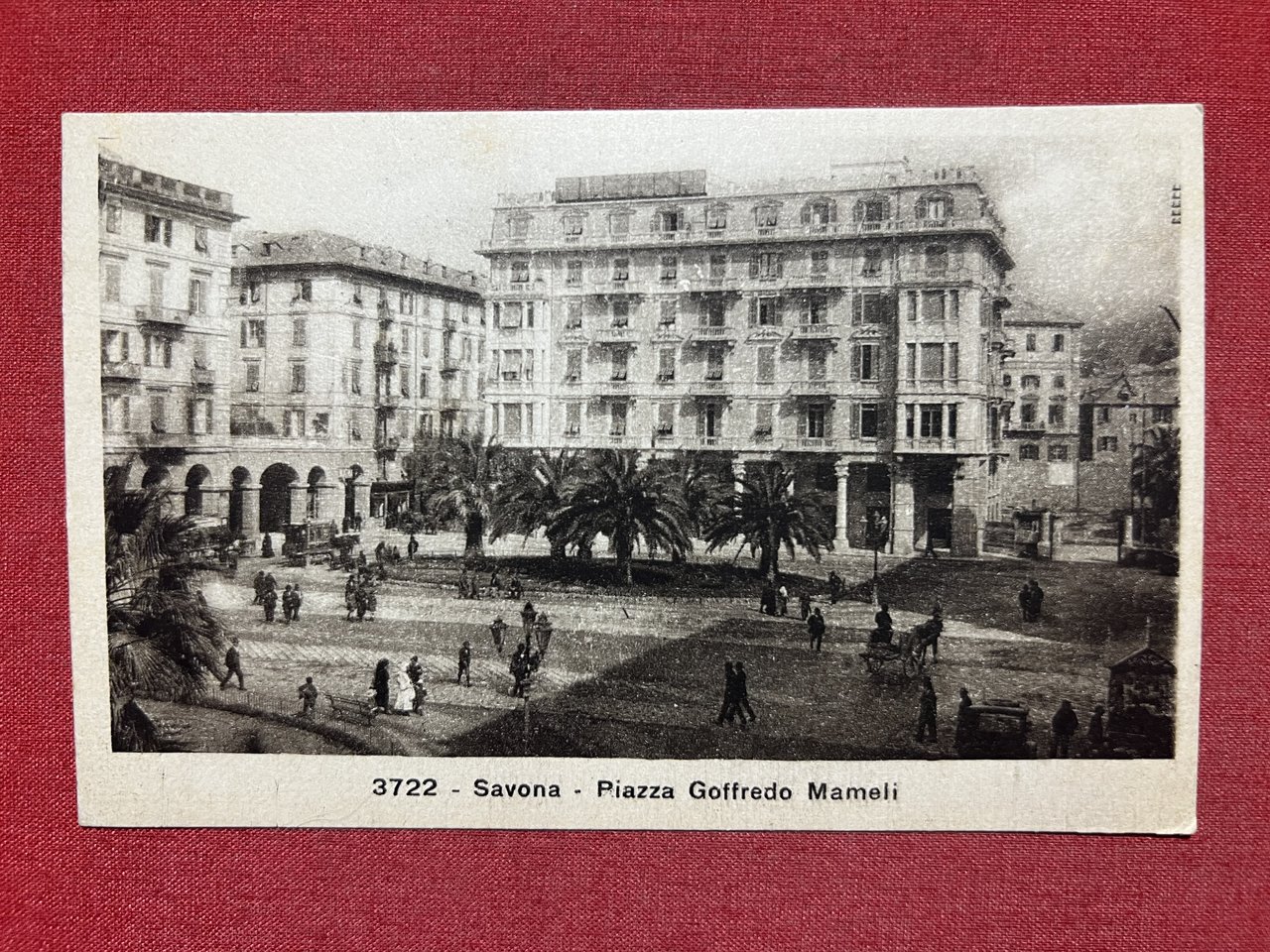 Cartolina - Savona - Piazza Goffredo Mameli - 1936 | Immagine principale