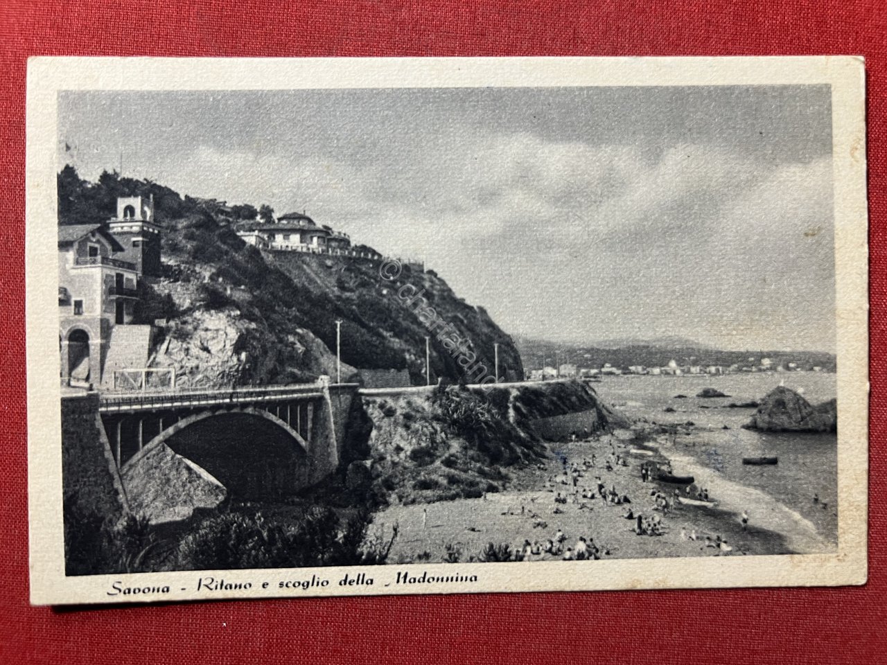 Cartolina - Savona - Ritorno e scoglio della Madonnina - …