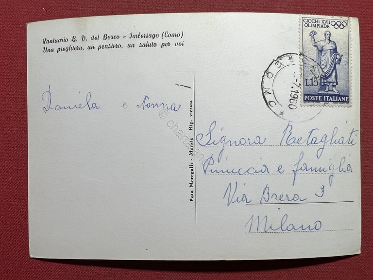 Cartolina - Scala Santa - Santuario Madonna del Bosco - … | Immagine Gallery 4