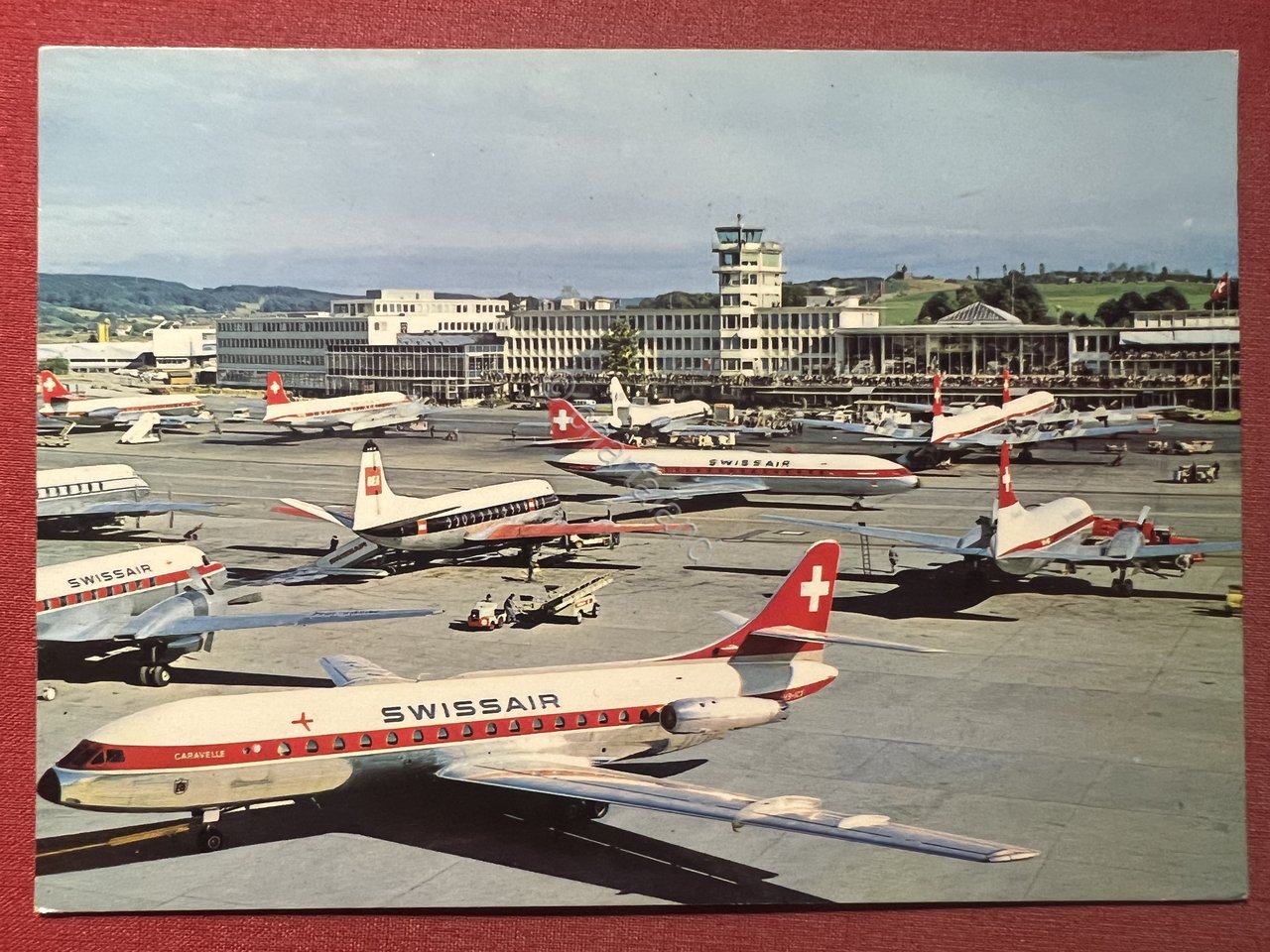 Cartolina - Schweiz - Suisse - Switzerland - Flughafen Zürich …