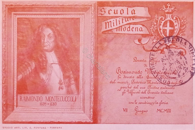Cartolina - Scuola Militare di Modena - Raimondo Montecuccoli - …