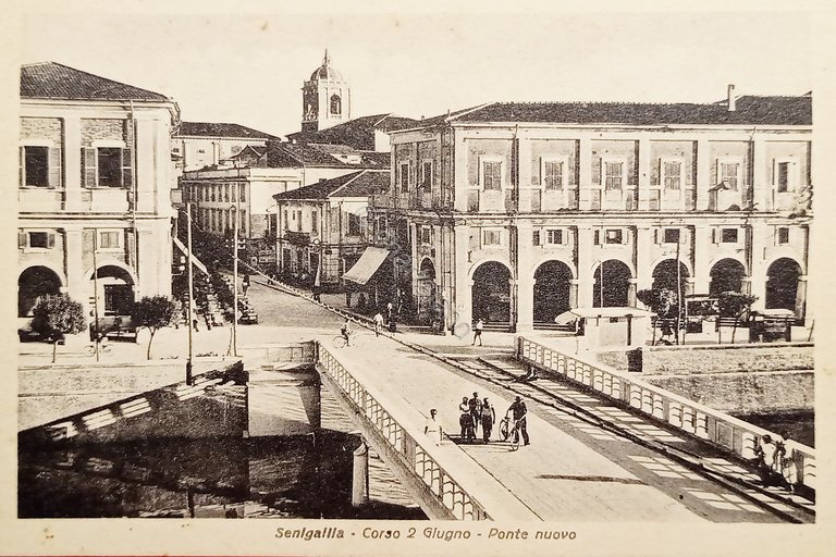 Cartolina - Senigallia ( Ancona ) - Corso 2 Giugno …