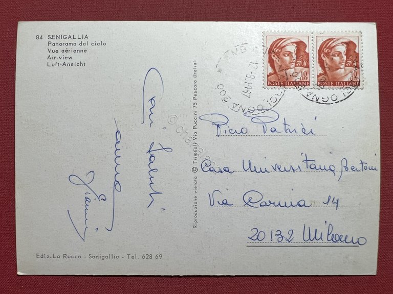 Cartolina - Senigallia ( Ancona ) - Panorama dal Cielo … | Immagine Gallery 4