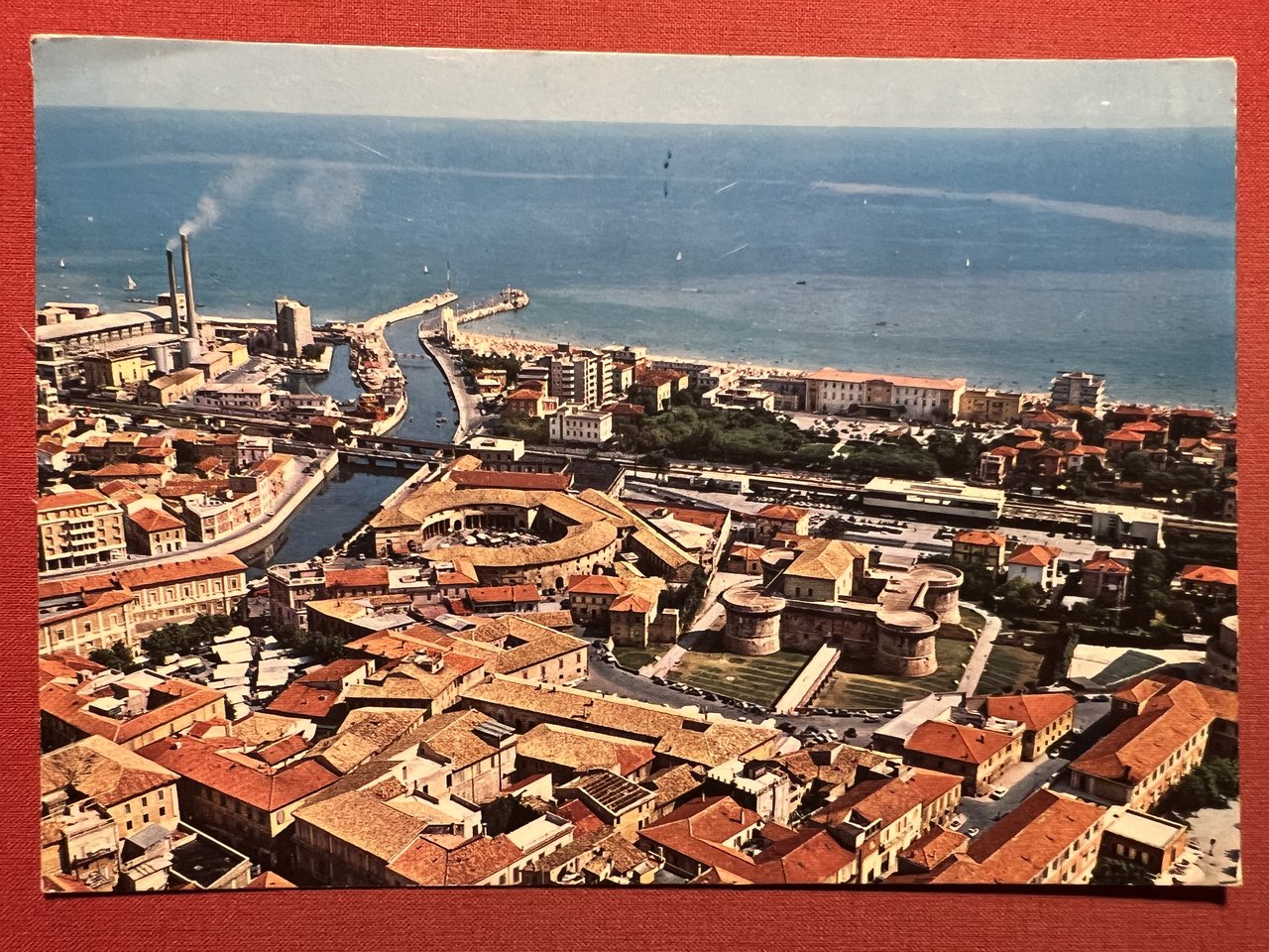 Cartolina - Senigallia ( Ancona ) - Veduta Aerea - …