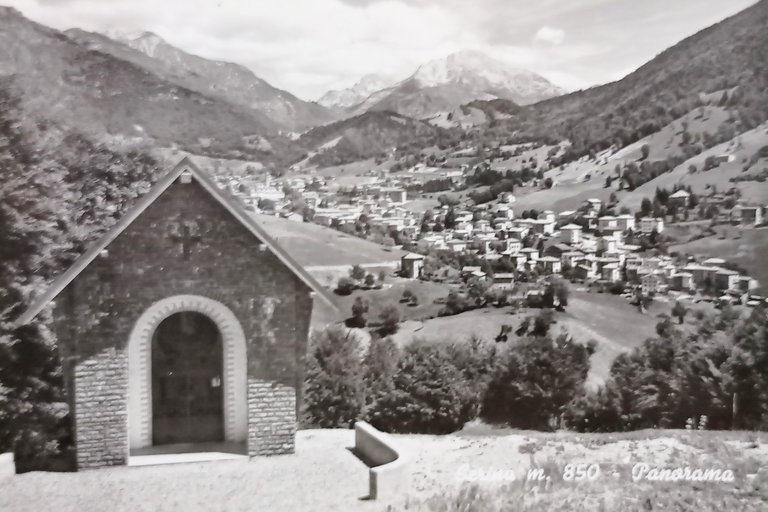 Cartolina - Serina ( Bergamo ) - Panorama - 1970