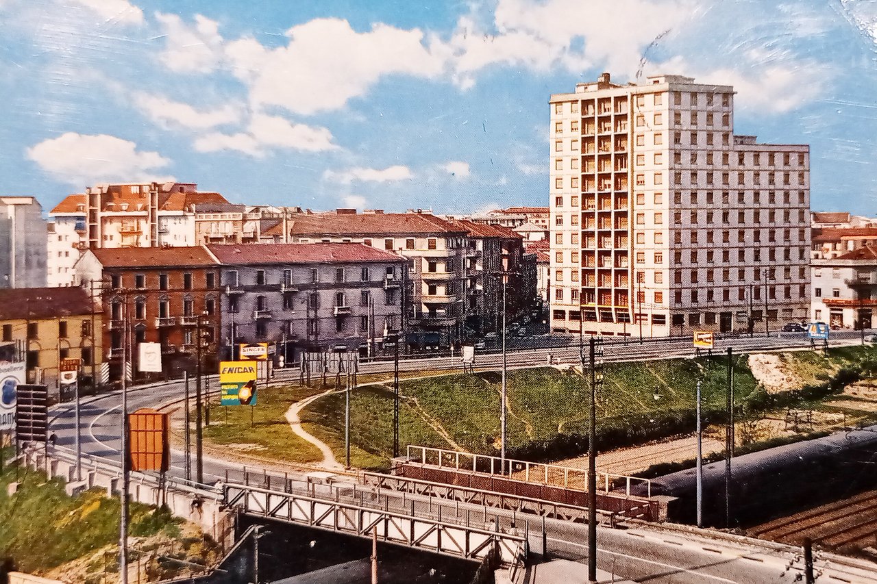 Cartolina - Sesto S. Giovanni - Palazzo Inam - 1963