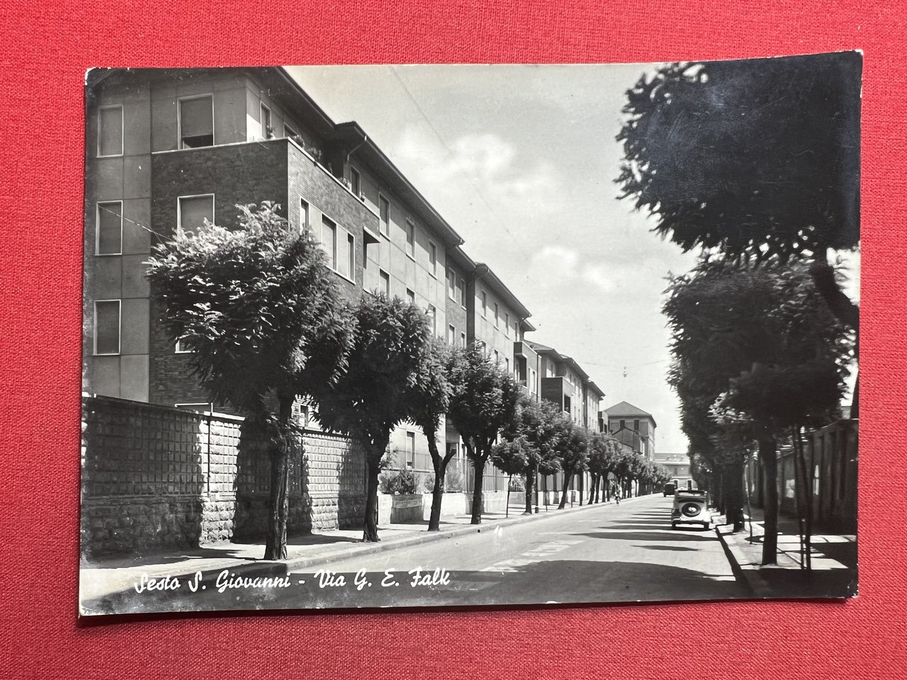 Cartolina - Sesto S. Giovanni - Via G. E. Falk …