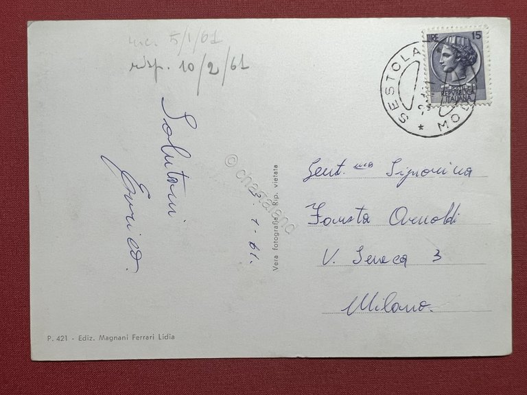 Cartolina - Sestola - Stazione Climatica ed Invernale - Pian … | Immagine Gallery 4