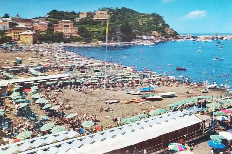 Cartolina - Sestri Levante - Baia delle Favole - Spiaggia …