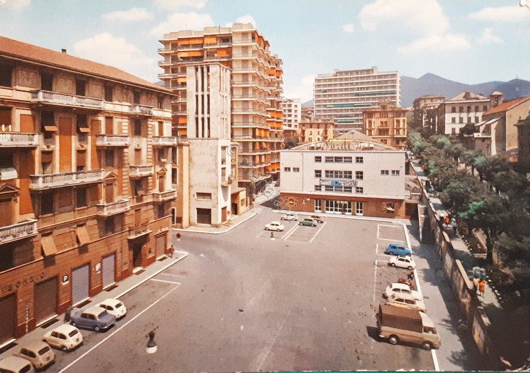Cartolina - Sestri Ponente - Piazza A. Oriani - 1960 …