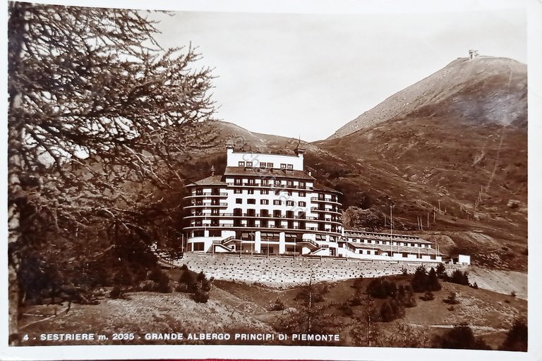 Cartolina - Sestriere - Grande Albergo Principi di Piemonte - …