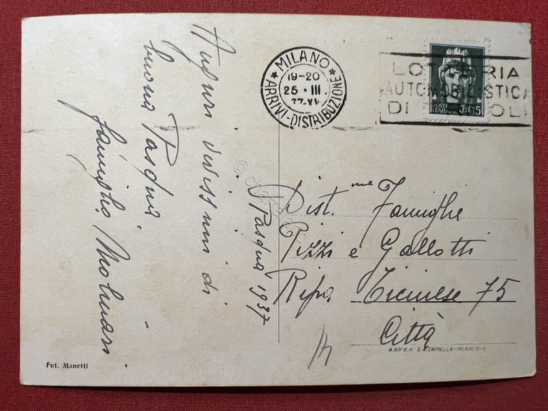 Cartolina - Sestriere, fiaba 2000 ( Torino ) - 1937 | Immagine Gallery 2