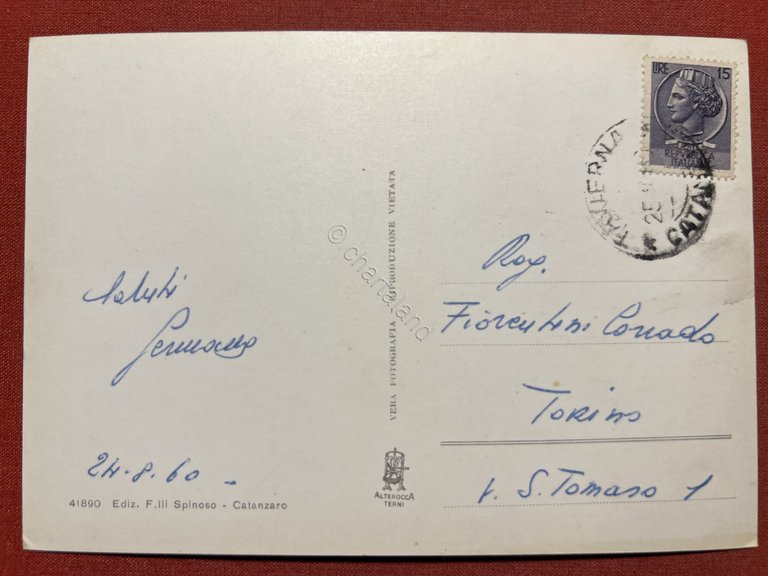 Cartolina - Sila ( Calabria ) - Villaggio Mancuso - …