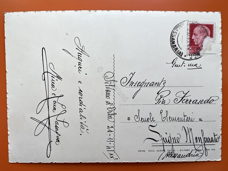 Cartolina - Silvano d'Orba ( Alessandria ) - Panorama - …