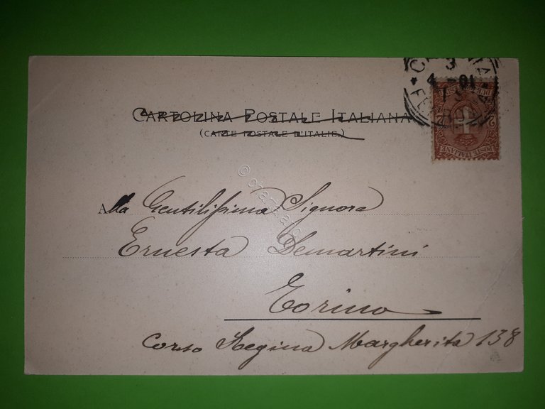 Cartolina - Siracusa - 1901