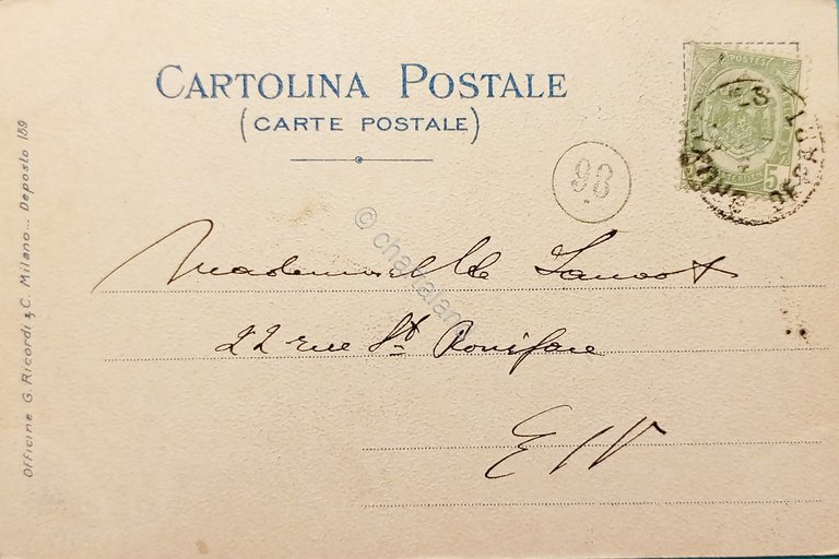 Cartolina - Siracusa - S. Giovanni - Illustratore H. B. …