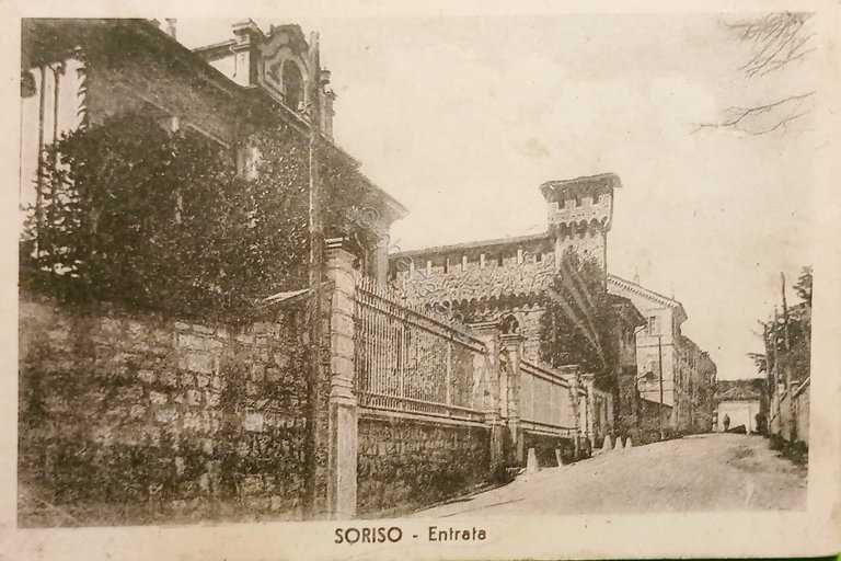 Cartolina - Soriso ( Novara ) - Entrate - 1950