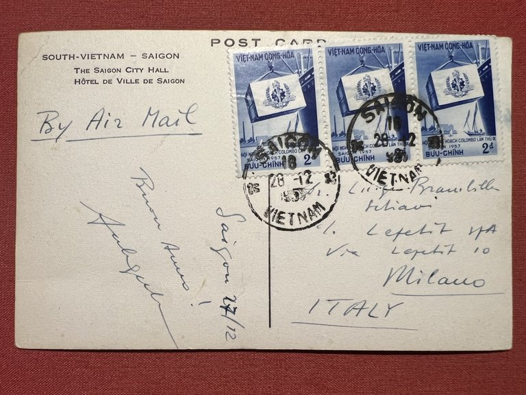 Cartolina - South Vietnam - Saigon - The Saigon City … | Immagine Gallery 2
