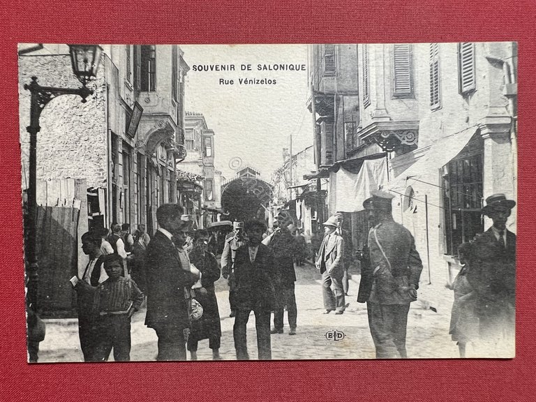 Cartolina - Souvenir de Salonique - Rue Venizelos - 1900 … | Immagine Gallery 2