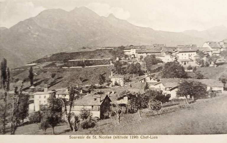 Cartolina - Souvenir de St. Nicolas - Chef-Lieu - 1920 …