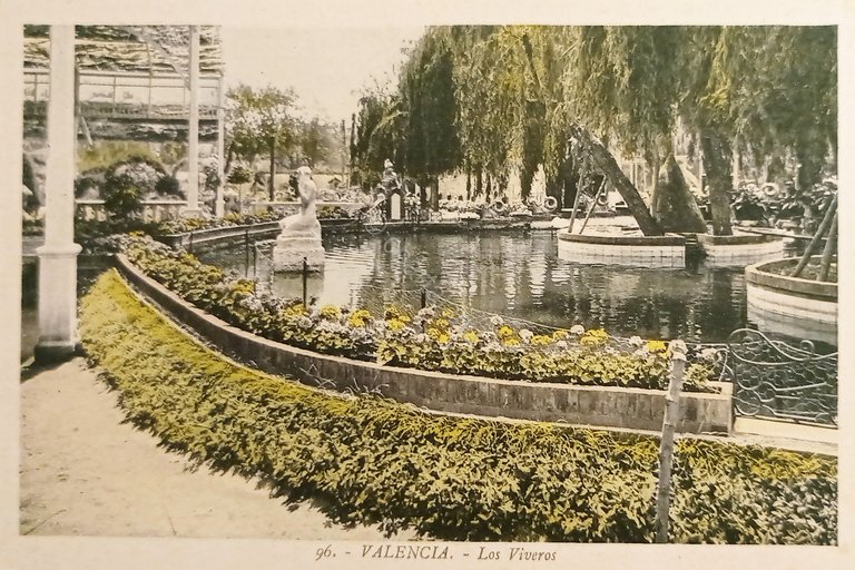 Cartolina - Spagna - Valencia - Los Viveros - 1920 …