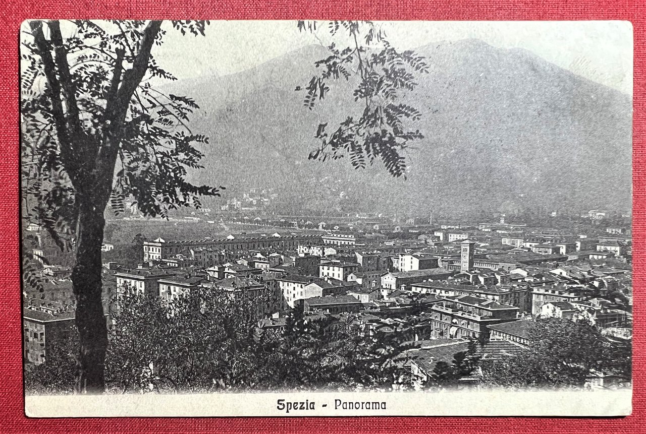 Cartolina - Spezia - Panorama - 1913