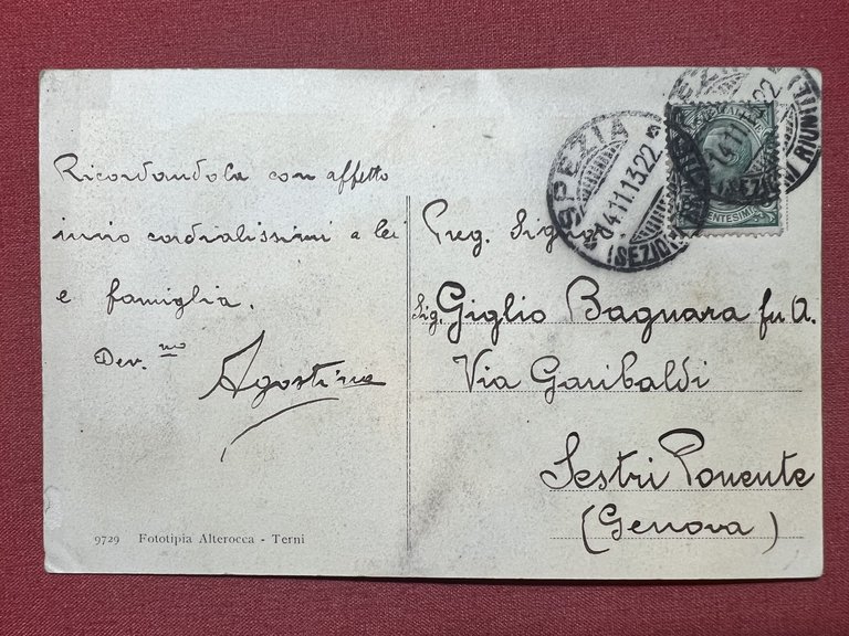 Cartolina - Spezia - Panorama - 1913