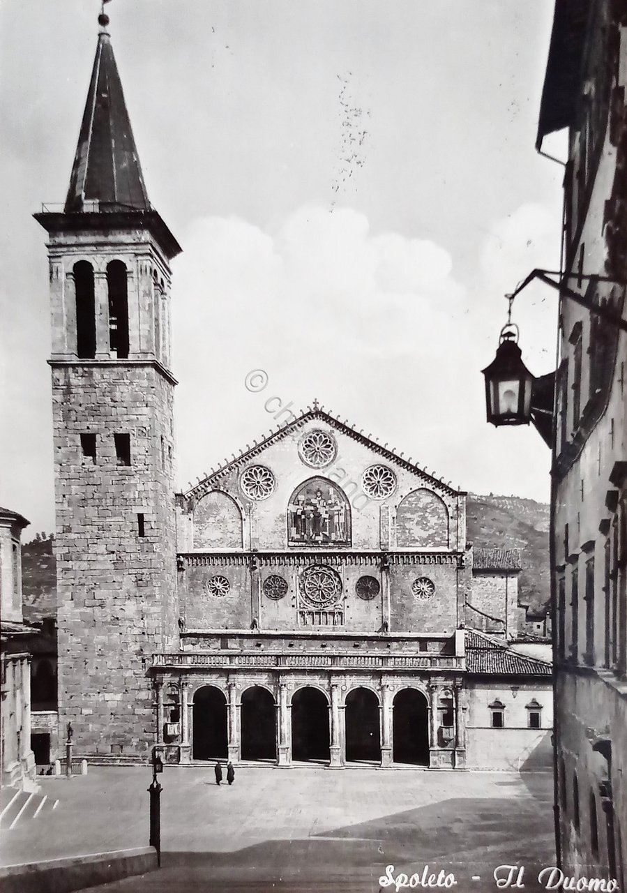 Cartolina - Spoleto ( Perugia ) - Il Duomo - …