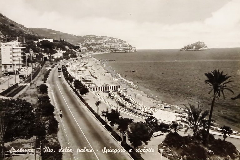 Cartolina - Spotorno - Riviera delle Palme - Spiaggia e …