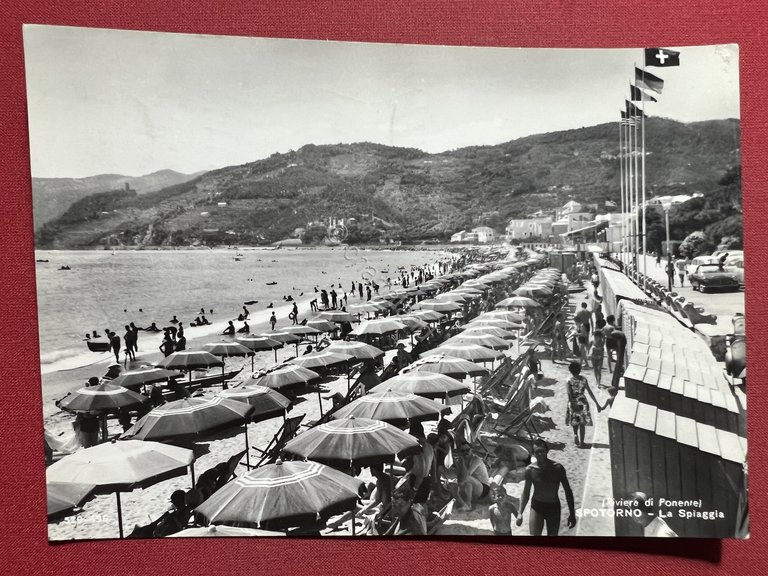 Cartolina - Spotorno ( Savona ) - Riviera di Ponente …