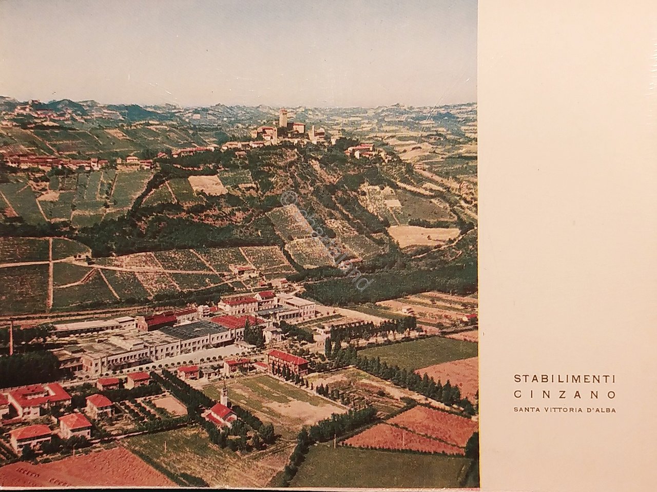 Cartolina - Stabilimento Cinzano - Santa Vittoria d'Alba - 1960 …