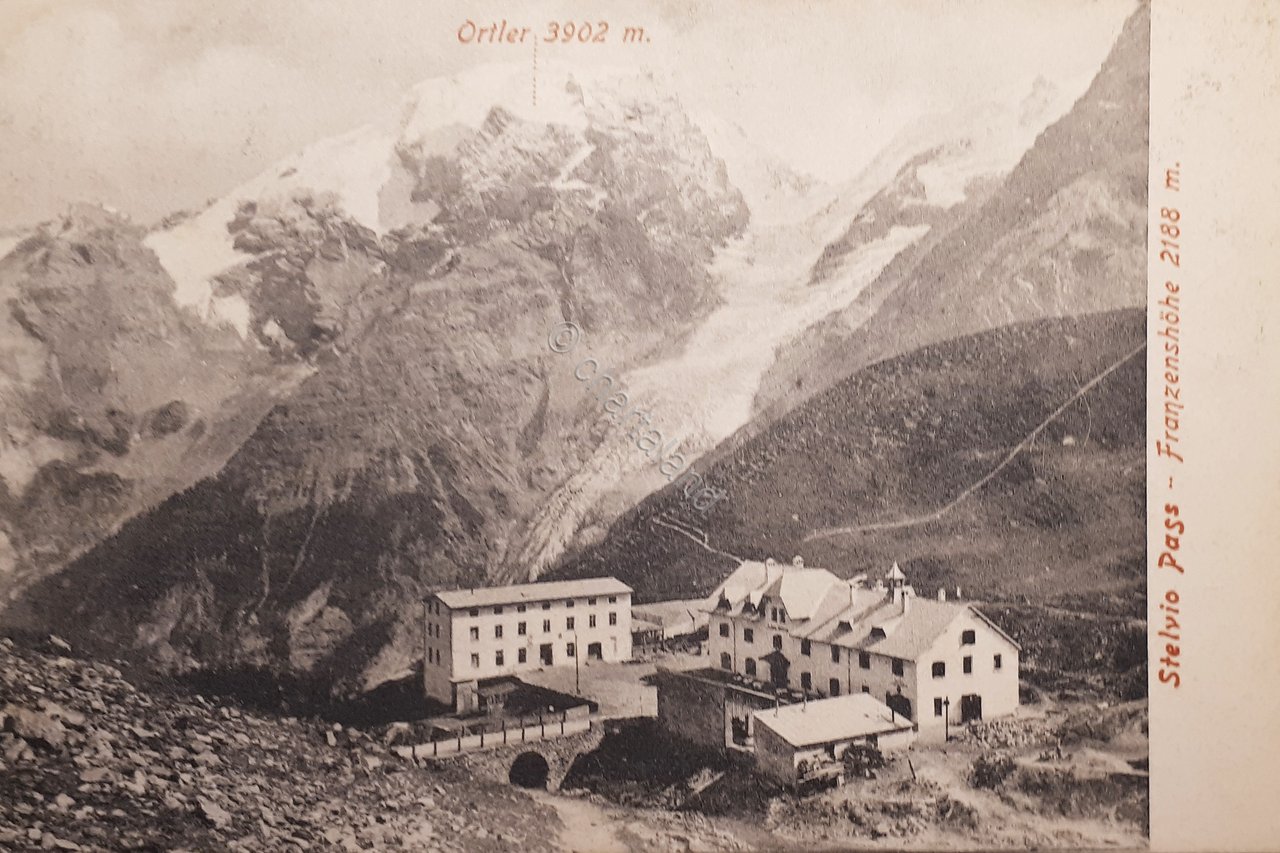 Cartolina - Stelvio Pass - Ortler - Franzenshoehe - 1900 …